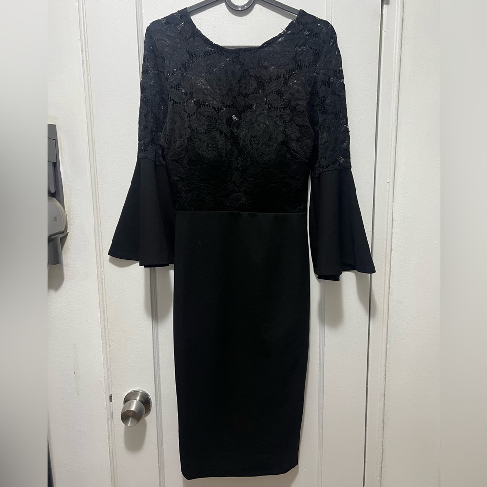 Talia Benson Black Lace Dress Authentic